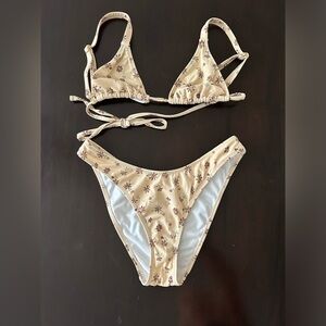 PacSun Eco Tan Floral Erica High Cut Bikini Bottom